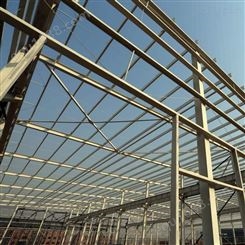 济南 豪艺钢结构工程钢架焊接 安装车间仓库隔层工程
