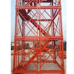 聚力 安全梯笼  组合框架式梯笼 路桥施工马道 湖北安全梯笼 专业生产