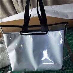 供应印花PVC手袋礼品PVC包透明PVC手袋赠品PVC包