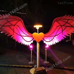 天使之翼 赛凡出售 网红拍照发光翅膀互动道具 五颜六色