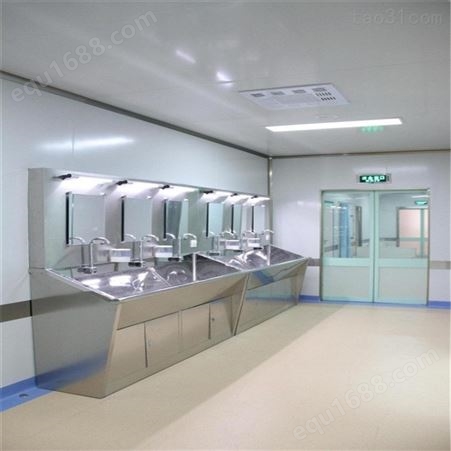 手术室科研洗手池不锈钢洗手池使用方法安装不锈钢池