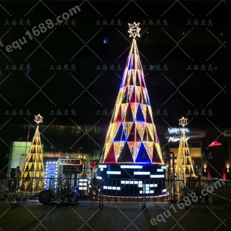 2020年新款大型圣诞树 _LED圣诞树装饰圣诞节布置大型圣诞树来图定制_生产基地批发