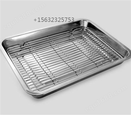 安平瑞申标准不锈钢带烧烤架烧烤托盘沥水烧烤专用托盘