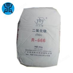 广东惠云钛白粉R-666 金红石型 高耐候 高遮盖 钛白粉白玉莹R666