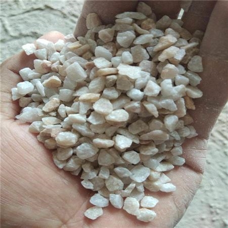 天亿石英砂滤料 自来水厂滤池滤罐用过滤材料 白丝粗细石英砂滤料多种规格