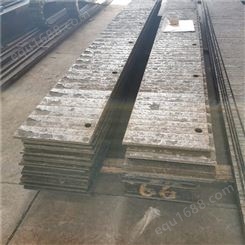 堆焊耐磨复合钢板 6+6堆焊复合耐磨板 磨煤机衬板用双金属复合板可切割
