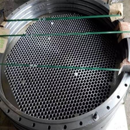 换热器压力容器管板 管板深孔锻件加工 304不锈钢管板平焊法兰 凯拓经验丰富