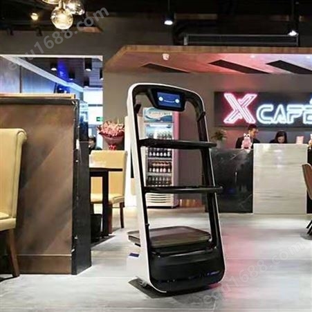 厦门中天传菜机器人 精准导航 智能臂章 智能送餐机器人