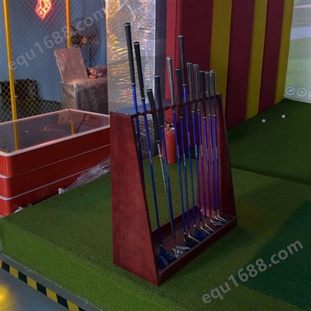 室内模拟高尔夫设备 史可威智能互动科技馆器材