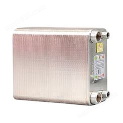华美洛帝 钎焊板式换热器 家用不锈钢过水热 工业多流程双系统热交换器