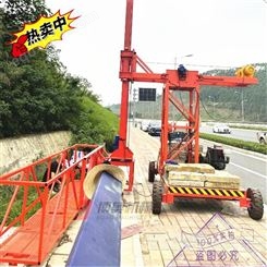 供应 高速公路PVC排水管 桥梁雨水管安装吊篮设备 博奥SJL42