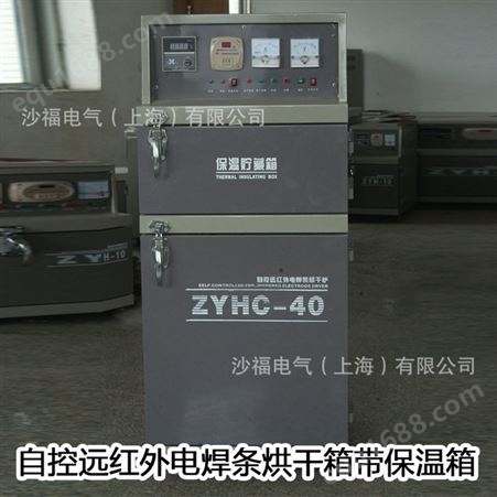 自控远红外电焊条烘干炉ZYHC-60电焊条烘干箱 双门带贮藏包邮