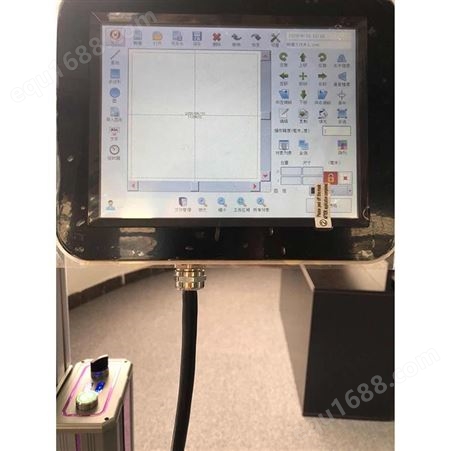 紫外激光打标机 清远厂家供应激光喷码机 激光喷码机二维码 保证材质