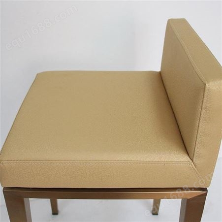 珠宝店椅子不锈钢镀钛金椅子金店凳子DF-230