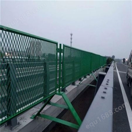 高速公路桥梁防抛网 道路铁路防眩网 隔离网 双边丝框架护栏网