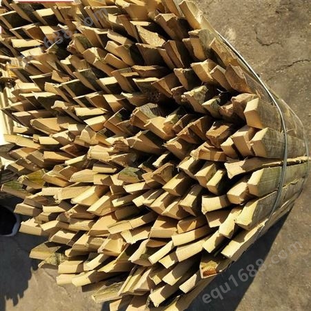 工地放样竹片   放线桩工程毛竹条  测量工地插竹签