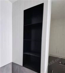 现代简约卫浴嵌入式无缝焊接壁柜 304拉丝不锈钢壁龛成品收纳柜