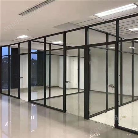 办公室百叶钢化玻璃隔断装修必选环保墙体免费上门测量安装