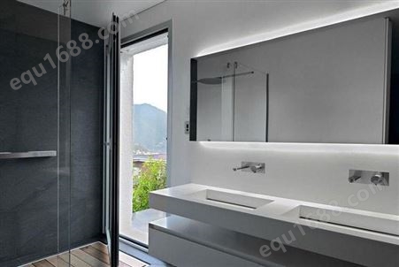 锦良装饰 卫生间智能镜子 防雾浴室镜 现代简约 支持定制