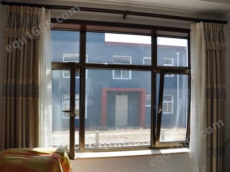锦良装饰 断桥铝合金材质窗户 耐火铝型材门窗 可定制