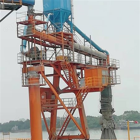 码头卸船机 水泥粉自吸式环保输送设备 操作简便