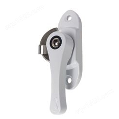 铝合金月牙锁 铝塑推拉窗锁扣窗锁 防盗提拉调换方向 保险锁配勾