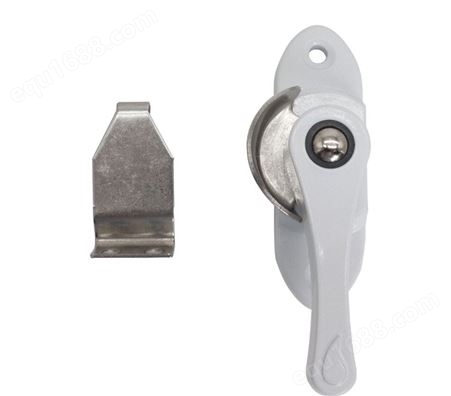 铝合金月牙锁 铝塑推拉窗锁扣窗锁 防盗提拉调换方向 保险锁配勾