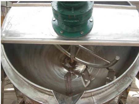带搅拌式夹层锅 不锈钢商用蒸煮锅 可倾斜式不锈钢蒸煮系列锅