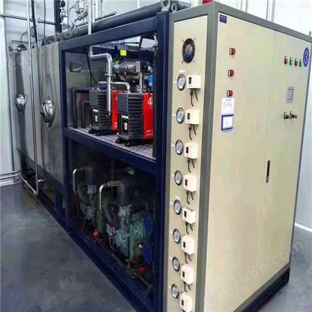 二手食品冻干机 食品冷冻干燥机出售  10平方冻干机