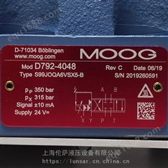MOOGD792-4048 S99JOQA6VSX5-B/伺服阀