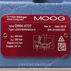 MOOGD664-4707 L05HYBW5NSX4-O/伺服阀