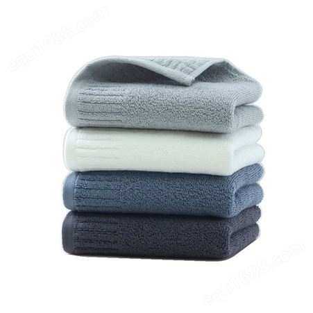 毛巾三条装纯棉家用男士加大加厚超柔软全棉吸水不掉毛男生洗脸巾
