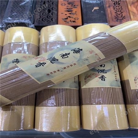 海木纺天然沉香线香 家用熏香 味道淡香 厂商直供