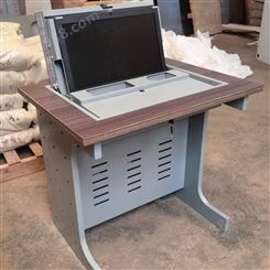 翻转电脑桌 钢木制造 单人课桌 教室适用生产销售 栎信