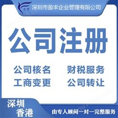 南宁在香港，注册离岸公司收费专业香港公司注册 盈丰企业