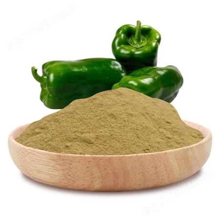 质善天然青椒粉 厂家供应食品级脱水果蔬青甜椒散装脱水烘干青椒粉