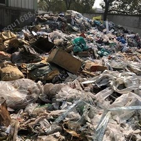 青浦区工业固废垃圾处理中心 青浦区分拣垃圾保温板处理