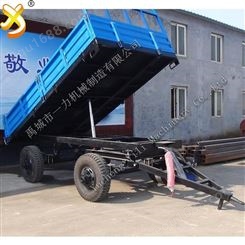 山东一力厂家生产销售拖拉机带农用挂车  3吨5吨拖拖斗价格