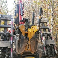 改装挖机挖树机生产厂家 安徽九麟机械挖坑机