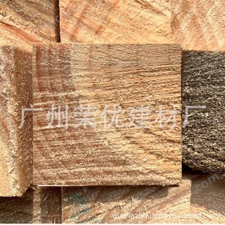 荣优2米奥松建筑木方价格 定制3米现货供应铁杉实木工地用木条厂家