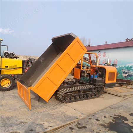 YY-TRC-LD502 煤矿用履带运输车 5吨橡胶底盘耐力拉运车