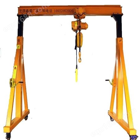 厂家生产小型移动龙门吊机龙门架建筑单双梁门式起重机龙门吊