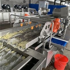 自动化梅菜清洗专业设备 菜丁清洗生产线