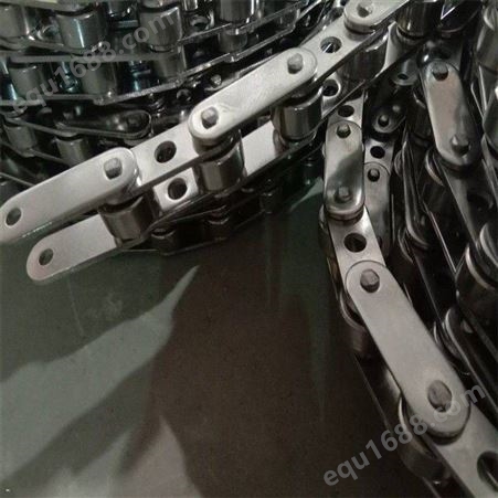 耐高温链条 非标定做不锈钢工业链条 输送链条 定制大小滚珠传动链条