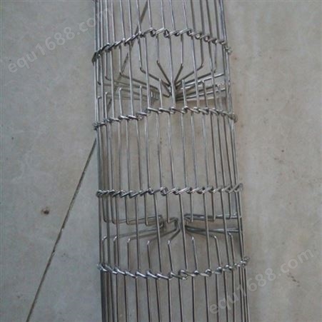 不锈钢乙型输送网带耐高温工业节距包装机械乙型输送网带