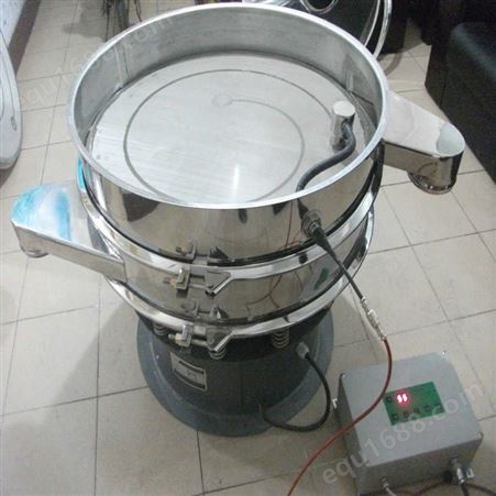 S49超声波振动筛马铃薯淀粉精细筛面粉筛分设备黄豆高效筛分机