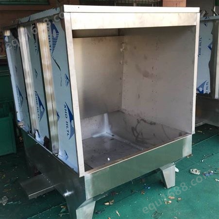 珠海双工位水帘柜 水帘式喷漆柜