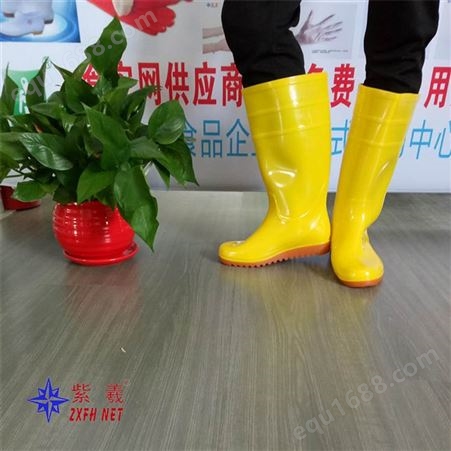 上海工厂直发高筒雨鞋 时尚雨靴 防水高通雨靴 支持定制