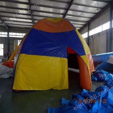 销售供应景区农庄好奇星户外彩色30米充气帐篷营地设备
