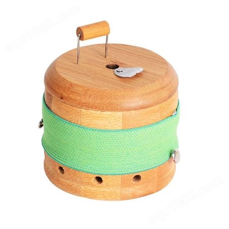 拉杆调温竹制艾灸罐盒家用随身灸竹木控温艾灸器具艾灸罐艾灸盒